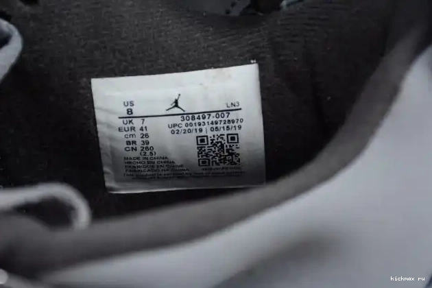 Rep Grey 308497-007 (2019) 4 Cool Air Jordan Retro 0501